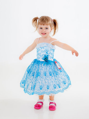 Нарядное платье Анфиска для девочки 1,5 лет