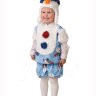 Детский карнавальный костюм Снеговик Снежник