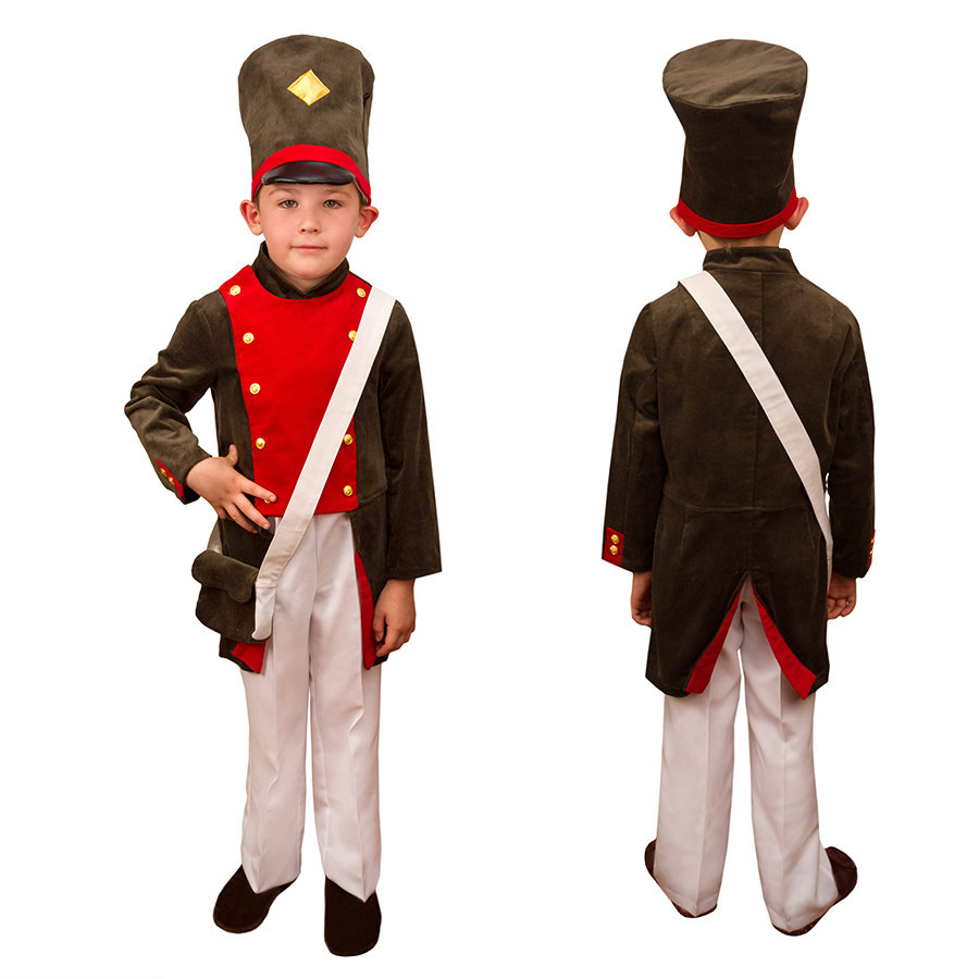 Купить детский костюм оловянного солдатика для мальчика Арт Коломбина