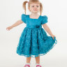Детское платье Настенька на девочку 2-3 лет, фото 3, бирюза