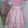 Детское нарядное платье Варенька для девочек 2-5 лет, розовое
