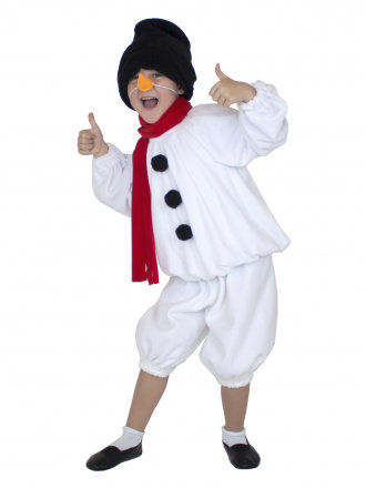 Костюм снеговика своими руками - пошив праздничного наряда от А до Я (90 фото + видео)